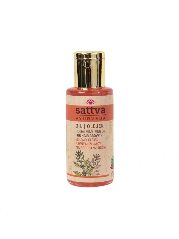 Sattva Ayurveda revitaliserende kruidenolie voor haargroei 100 ml