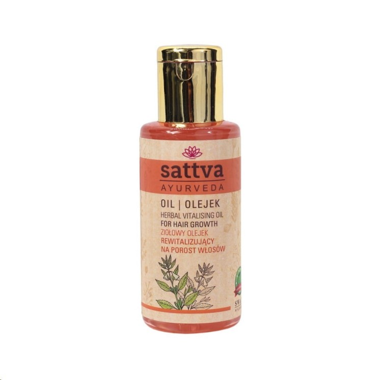 Sattva Ayurveda Herbal Revitalizing Oil for Hair Growth 100 ml