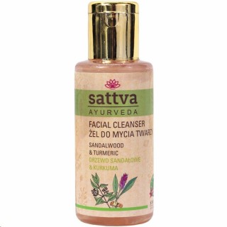 Sattva Ayurveda Face Wash Gel Sandalwood & Turmeric 100 ml