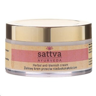 Sattva Ayurveda Kruiden Gezichtscrème Tegen Onvolkomenheden 50 g