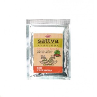 Sattva Ayurveda Natural Herbal Hair Dye Red 10 g