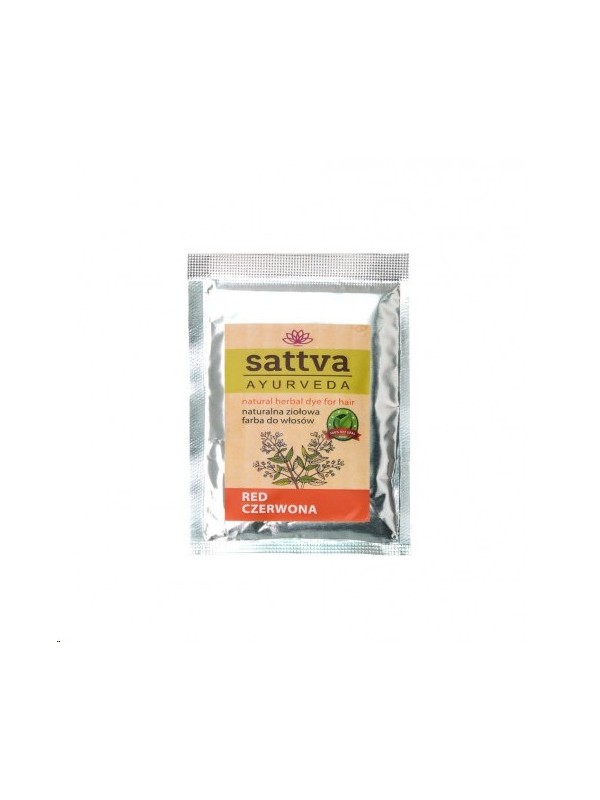 Sattva Ayurveda Natuurlijke Kruiden Haarverf Rood 10 gr