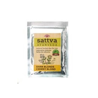 Sattva Ayurveda Natural Herbal Hair Dye Dark Blond 10 g