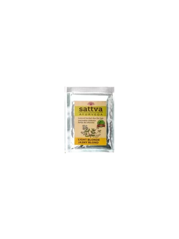 Sattva Ayurveda Natural Herbal Hair Dye Light Blond 10 g