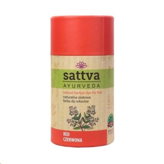 Sattva Ayurveda Natuurlijke Kruiden Haarverf Rood 150 gr