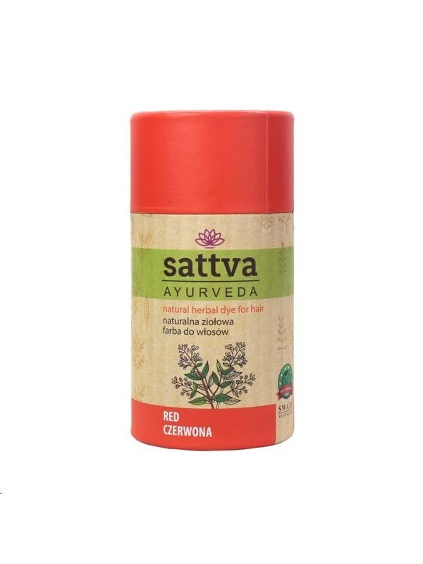 Sattva Ayurveda Natuurlijke Kruiden Haarverf Rood 150 gr