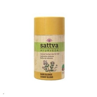 Sattva Ayurveda Natural Herbal Hair Dye Dark Blond 150 g