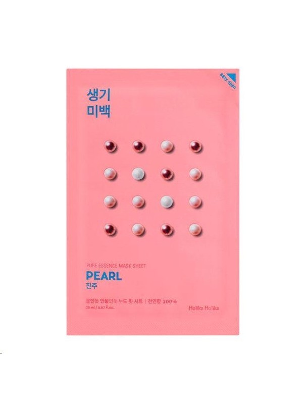 Holika Holika Pure Essence Mask Sheet - Face sheet mask with Pearl extract 23 g