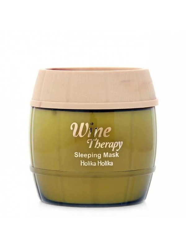 Holika Holika White Wine Therapy Sleeping Mask Face mask with Wine extract and limited plant extracts