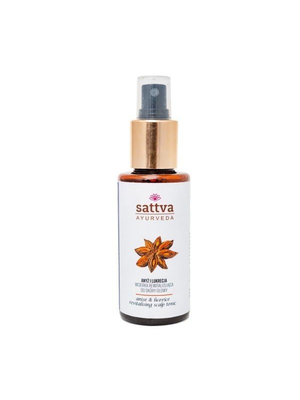 Sattva Ayurveda Hoofdhuidlotion Revitaliserende Anijs en Zoethout 100 ml