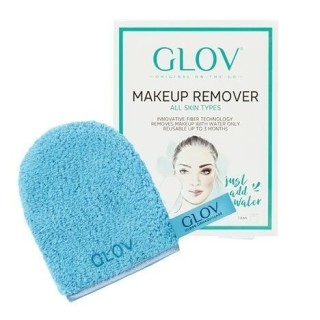 GLOV on-the-go Make-up removal glove Bouncy Blue 1 piece