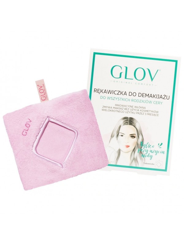 GLOV Comfort Cozy Rosie make-up verwijderingshandschoen 1 stuk