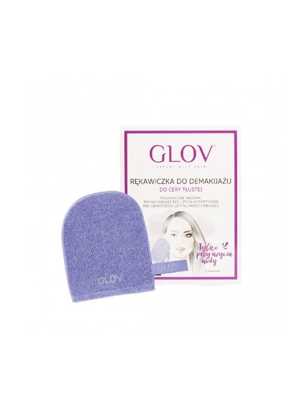 GLOV Expert Oily Skin Make-up removal glove for oily skin 1 piece