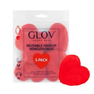 GLOV Heart Pads Herbruikbare wattenschijfjes 5 stuks