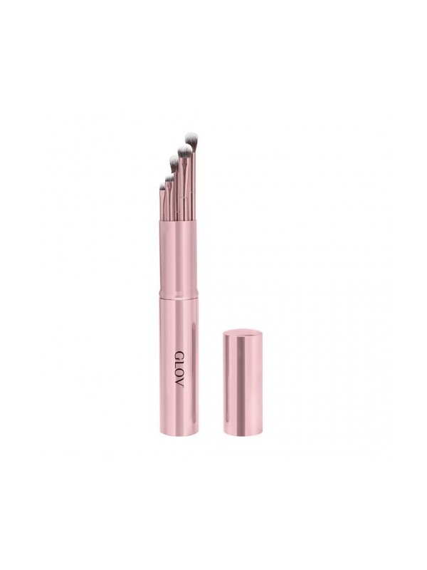 GLOV Make-up Kwasten Pink Een set oogmake-up kwasten