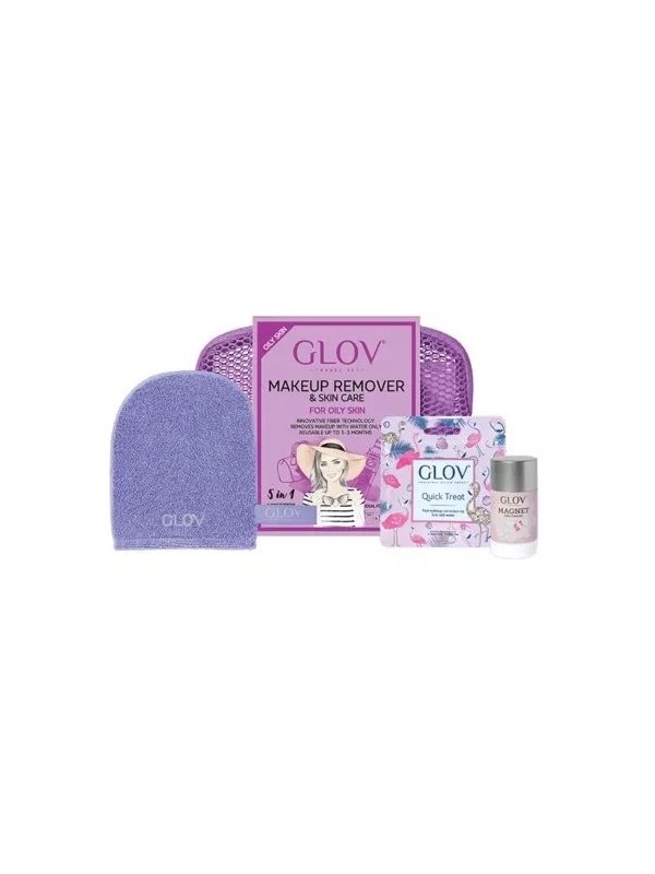 GLOV Oily Skin Travel Set Podróżny Zestaw do demakijażu (30-04-2023)