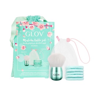 GLOV Matcha Latte Cosmetic set