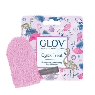 GLOV Quick Treat Cozy Rosie make-up verwijderingshandschoen 1 stuk