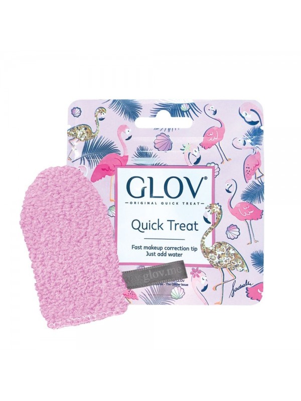 GLOV Quick Treat Cozy Rosie makeup removal glove 1 piece