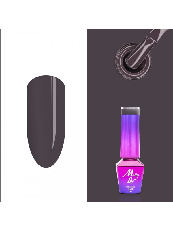 MollyLac /61/ Delicate Woman Hybrid Nail Polish Very Nice 5 ml