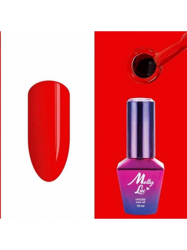 MollyLac /42/ Elite Women Hybride Nagellak Crimson 5 ml