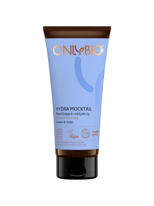 ONLYBIO Hydra Mocktail Hydraterende en voedende bodylotion Lewan & Ginger 200 ml