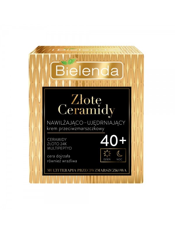 Bielenda ZŁOTE CERAMIDY Anti-rimpel gezichtscrème 40+ hydraterend en verstevigend 50 ml