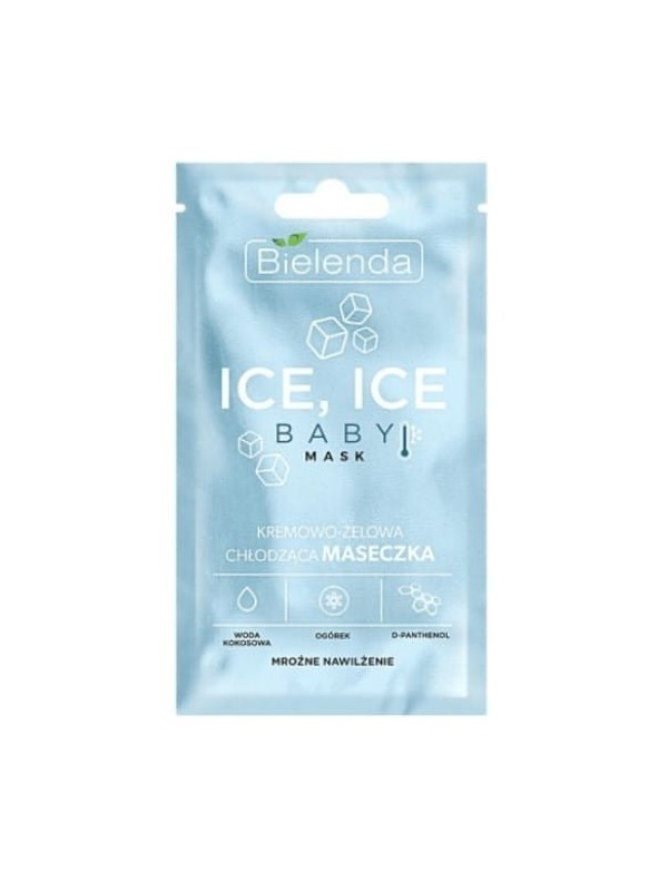 Bielenda ICE ICE BABY verkoelende crème-gel gezichtsmasker 8 g