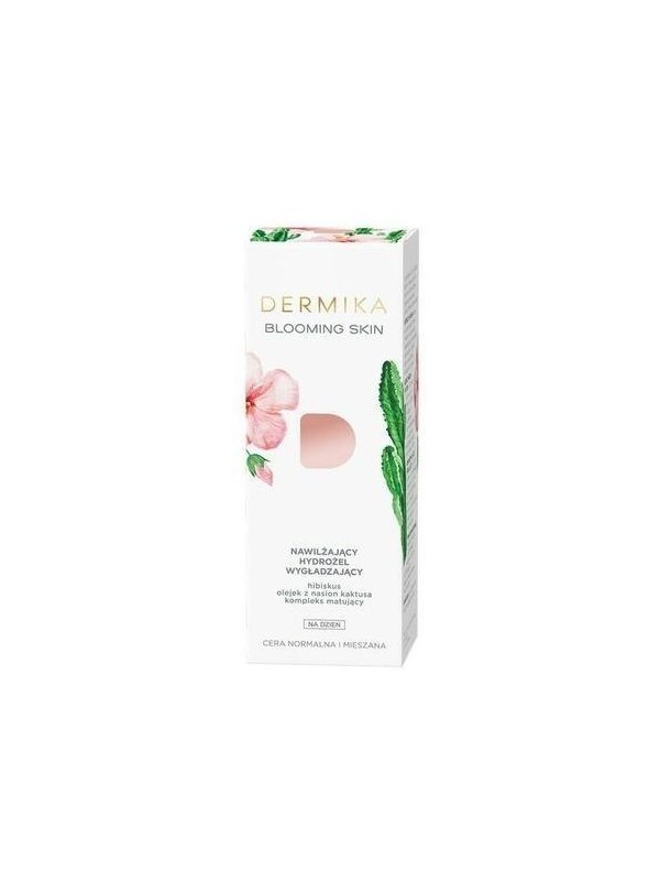 Dermika BLOOMING SKIN Moisturizing Hydro smoothing gezichtsgel voor de dag 50 ml