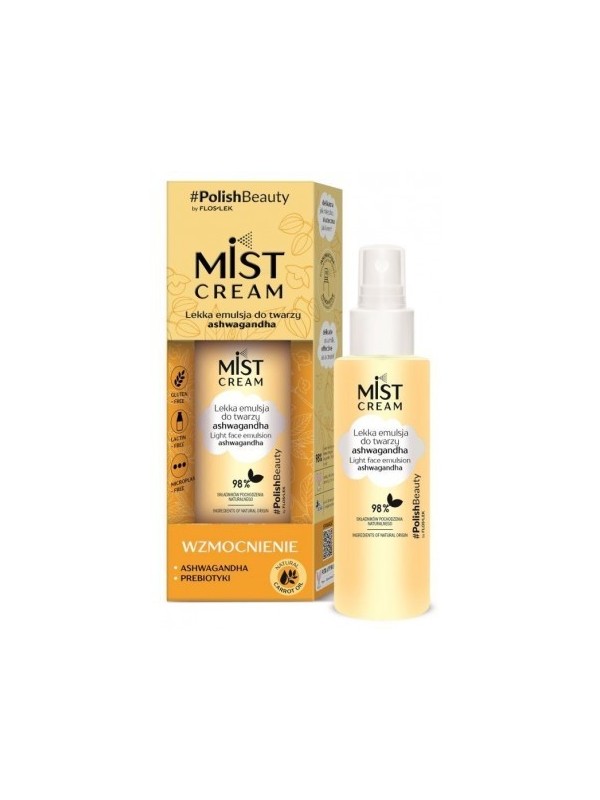 Floslek MIST CREAM light Ashwagandha facial emulsion 110 ml