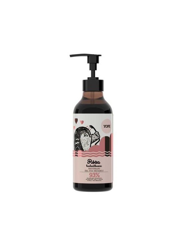 YOPE Shower Gel Rose and Incense 400 ml