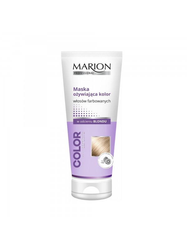 Marion Color Maska ożywiająca kolor do włosów farbowanych w odcieniu blond 150 ml (31-03-2023)