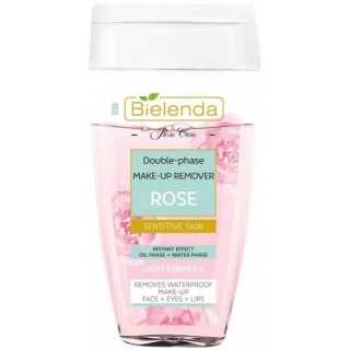 Bielenda ROSE CARE Tweefasige gezichtsmake-up remover 140 ml