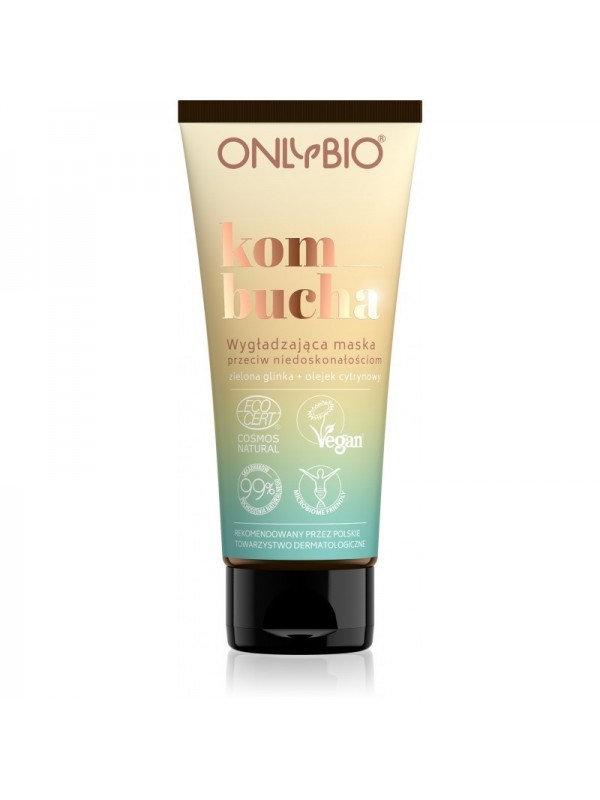 ONLYBIO Smoothing Kombucha Gezichtsmasker tegen imperfecties 50 ml