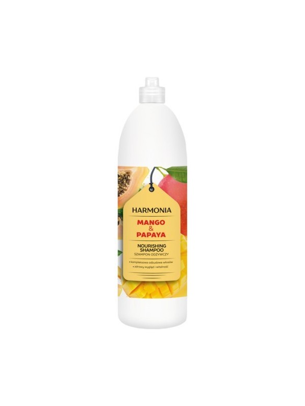 Harmonia Nourishing Mango and Papaya Hair Shampoo 1000 ml