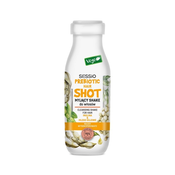 Sessio Prebiotic Hair Shot Washing Hair Shake Inulin and Soy Milk 350 g