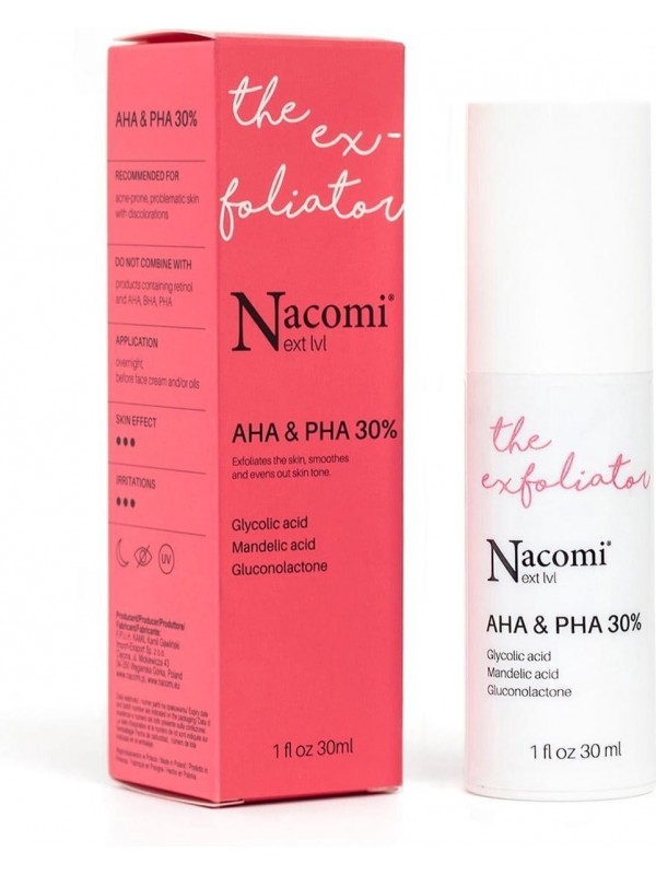 Nacomi Next Level Acid Peeling AHA and PHA 30% 30 ml