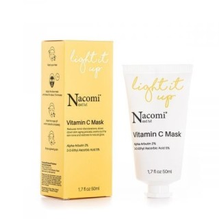 Nacomi Next Level Light it Up Verhelderend Gezichtsmasker met Vitamine C 50 ml