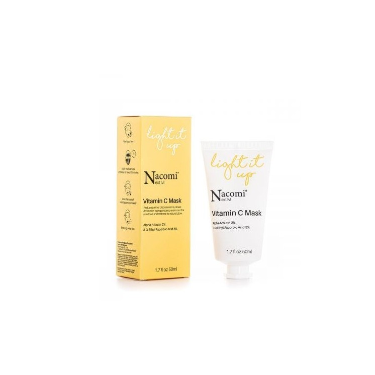 Nacomi Next Level Light it Up Brightening Face Mask with Vitamin C 50 ml