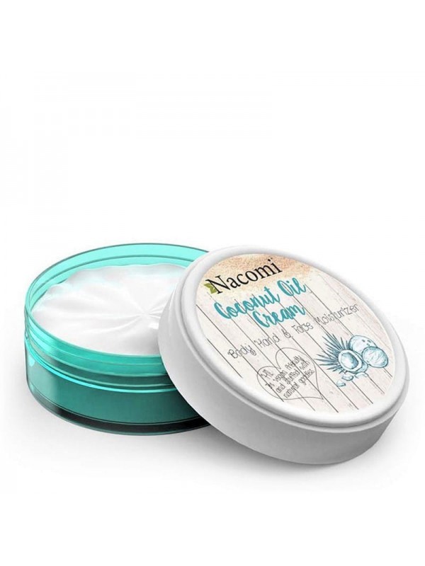 Nacomi Cream for body, face and hands based on coconut oil 100 ml ( 30-08-2023 )