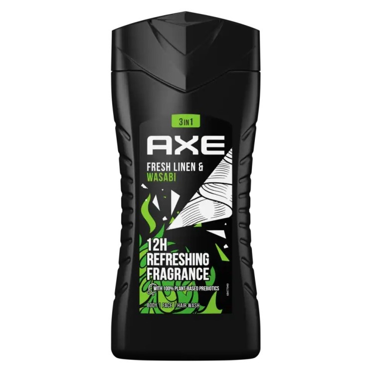 Axe Shower Gel Wasabi & Fresh Linen 250 ml