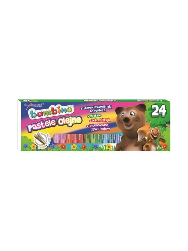 BAMBINO Oil pastels 24 colors