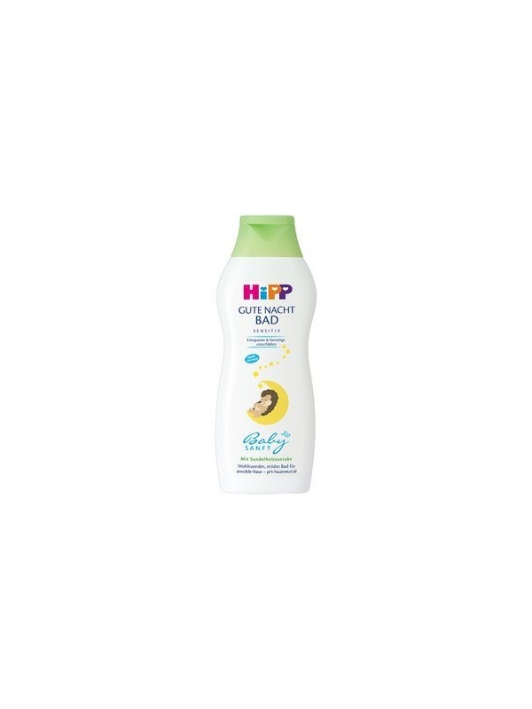 Hipp Babysanft Sensitive Bedtime bubbelbad voor kinderen vanaf 1 levensdag 350 ml