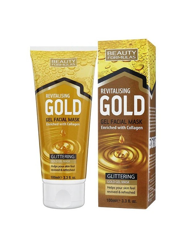 Beauty Formulas Gold Revitaliserend Gezichtsmasker 100 ml