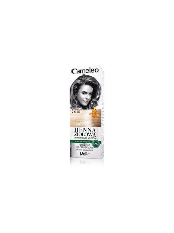 Delia Cameleo Herbal Henna voor haarkleuring 7.0 Blond 75 g