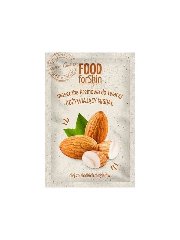 Marion Food for Skin Nourishing face cream mask Almond 6 ml