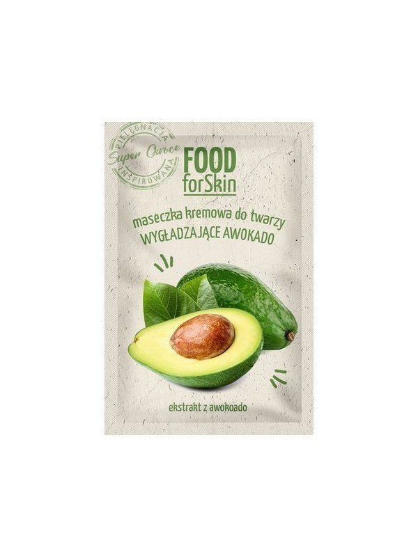 Marion Food for Skin Cream face mask smoothing Avocado 6 ml