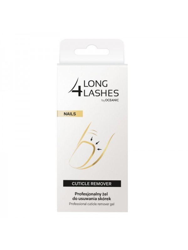 Long 4 Nails Professional Gel for removing cuticles 10 ml