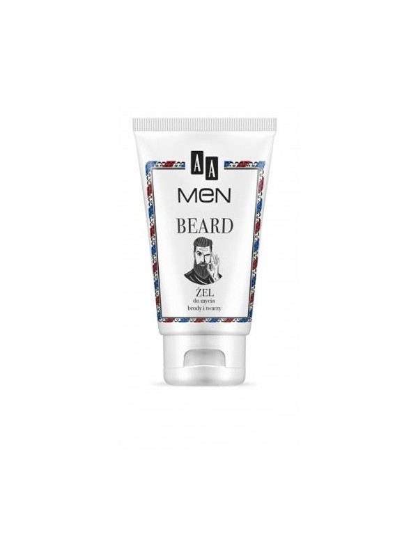 AA Men Beard Wasgel voor baard en gezicht 150 ml