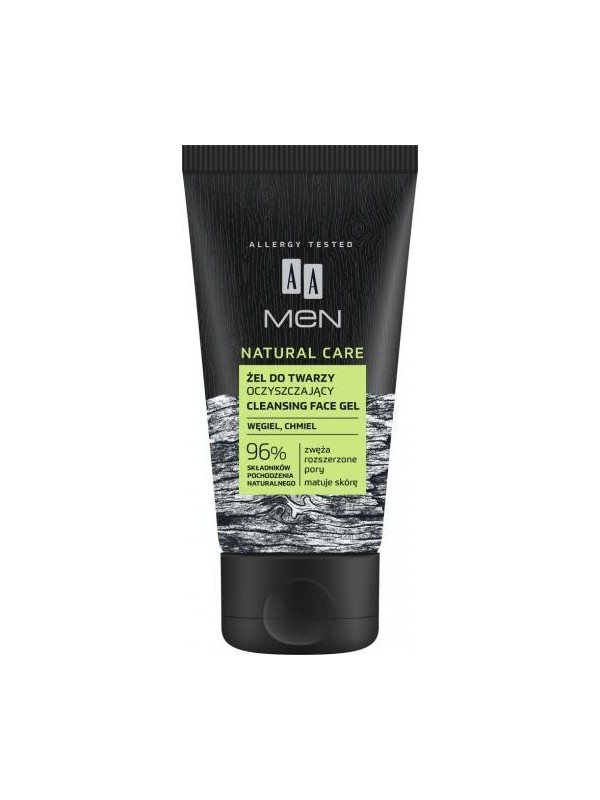 AA Men Natural Care Cleansing face gel 150 ml